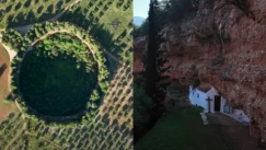 Ανάσταση μέσα σε κρατήρα: Το πιο περίεργο εκκλησάκι της Ελλάδας βρίσκεται στην Αργολίδα (vid)